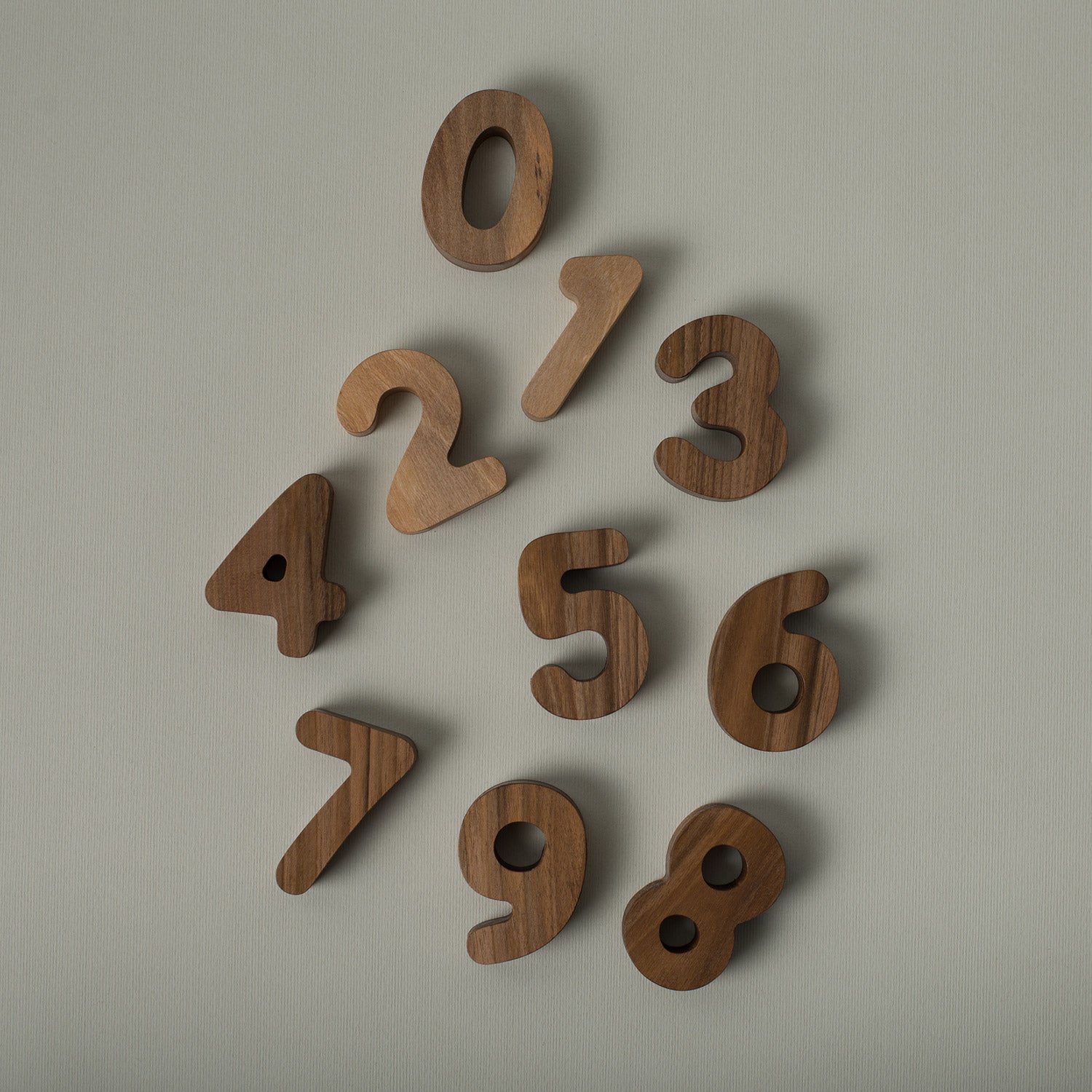 Wooden Numbers Set